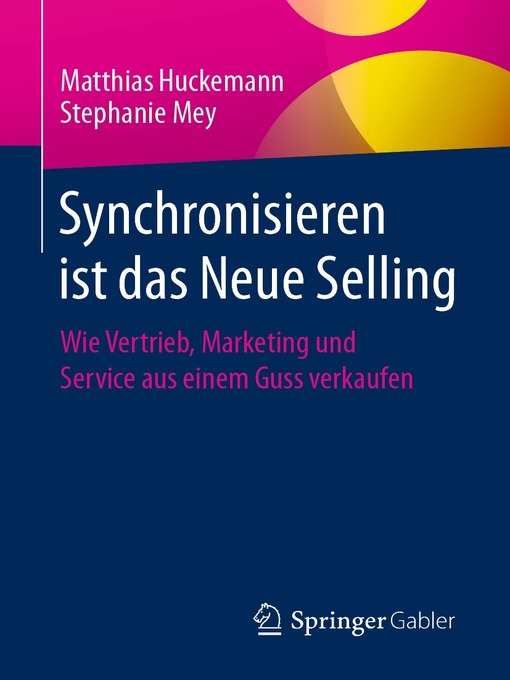 Title details for Synchronisieren ist das Neue Selling by Matthias Huckemann - Wait list